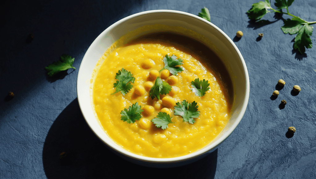 Warm Up Your Winter with the Best Bowl of Yellow Split Pea Soup