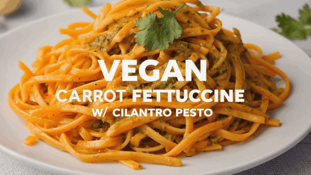 Vegan Carrot Fettuccine Recipe