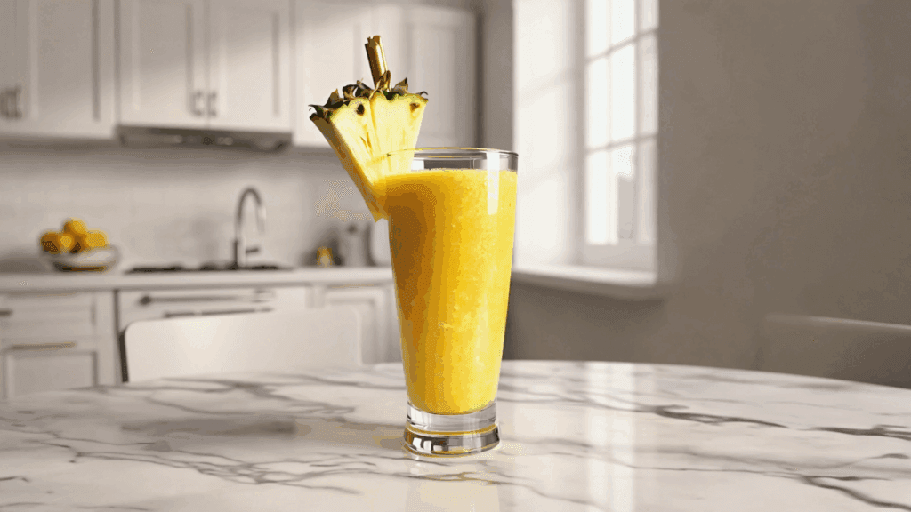 Tasty Pineapple Banana Smoothie Recipe