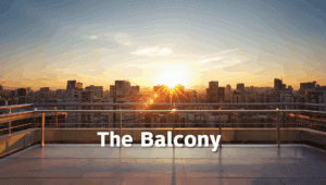The Balcony: A 60-Second Microdrama About Perspective