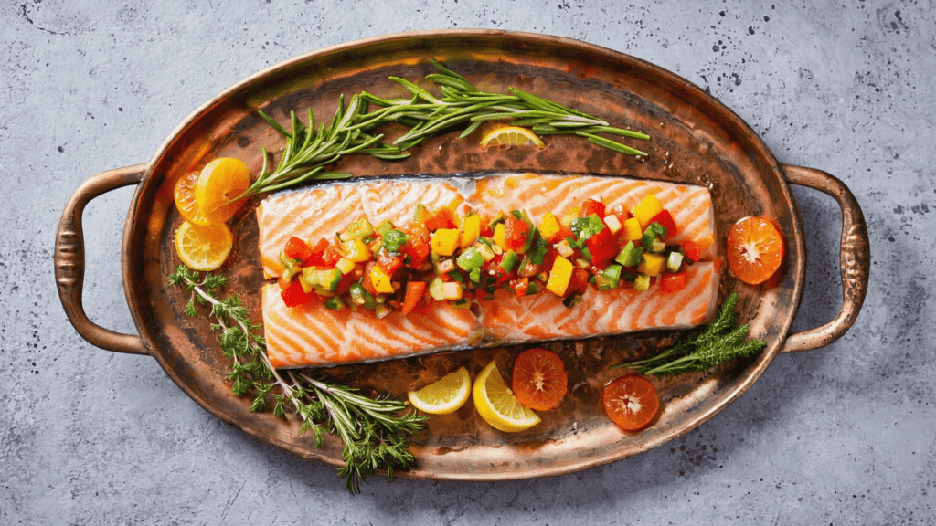 Heart Healthy Salmon and Salsa Recipe