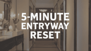 5-Minute Entryway Reset Home Hack