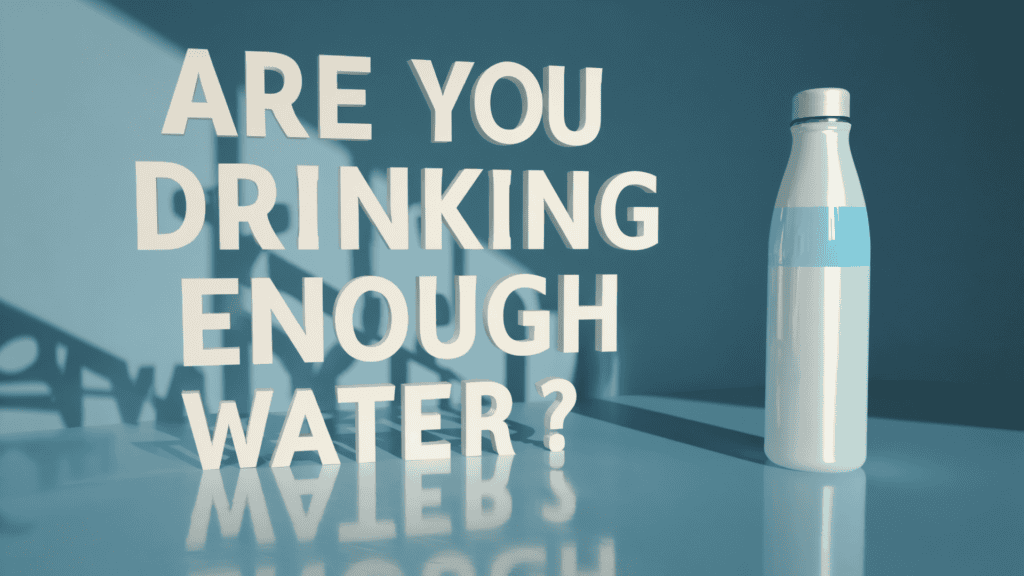 Are You Drinking Enough Water Daily