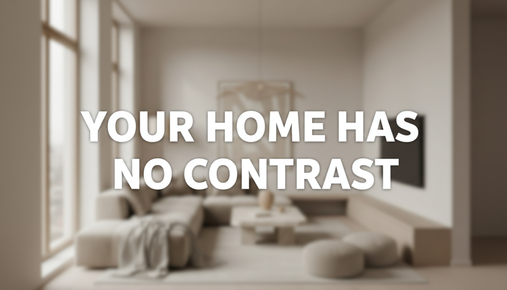 Red Flag: Your Home Has No Contrast