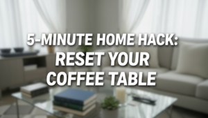 5-Minute Home Hack: Reset Your Coffee Table