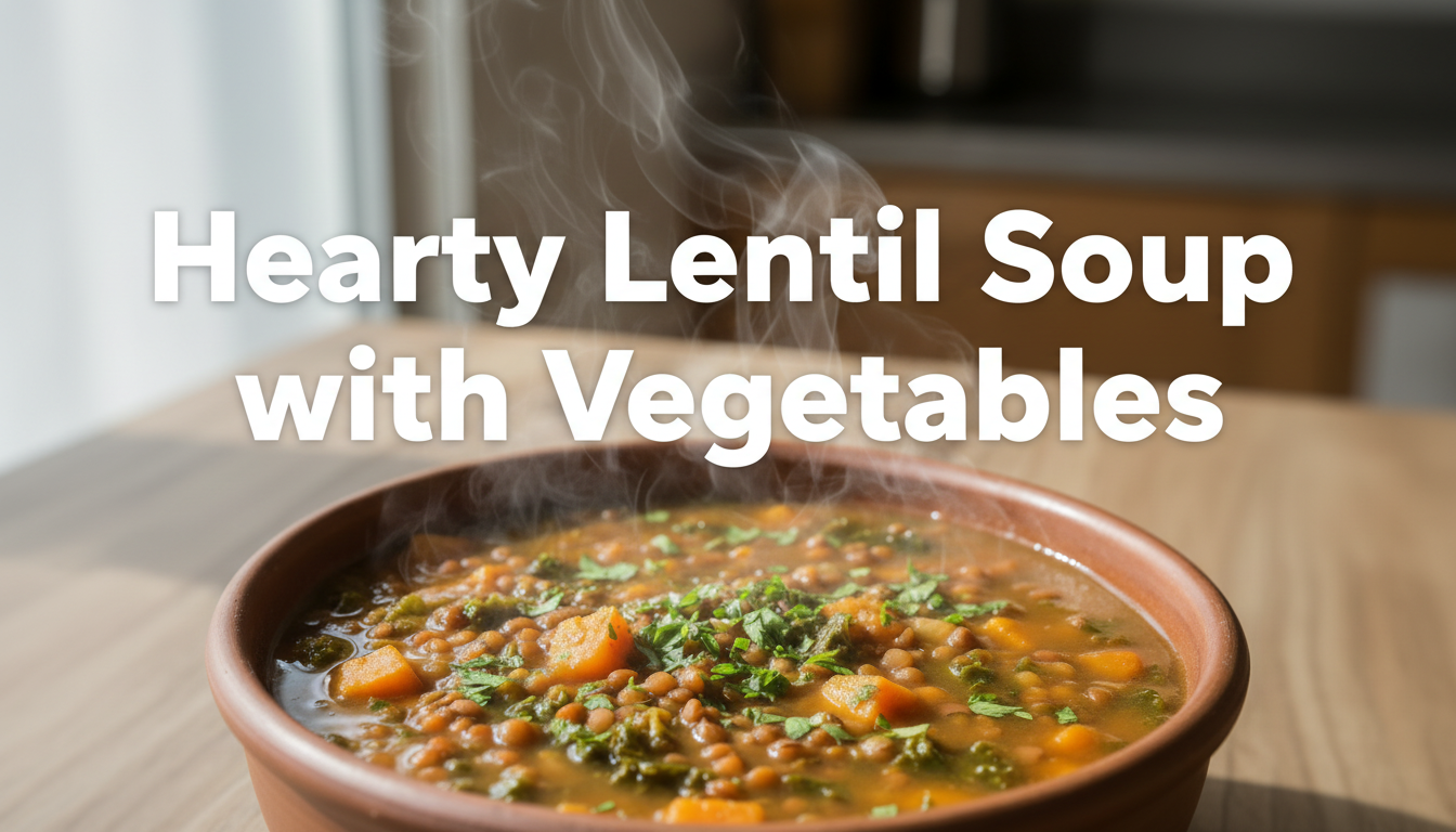 Hearty Lentil Soup with Vegetables Recipe