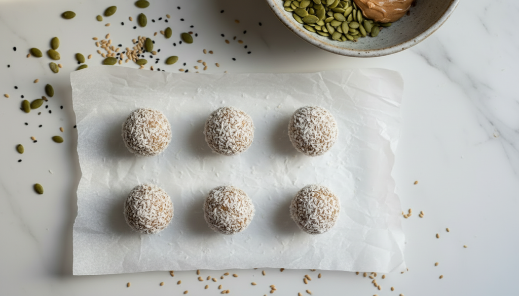 Hormone-Balancing Seed Cycling Balls | Easy Recipe