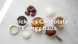 Chickpea Chocolate Energy Balls Recipe