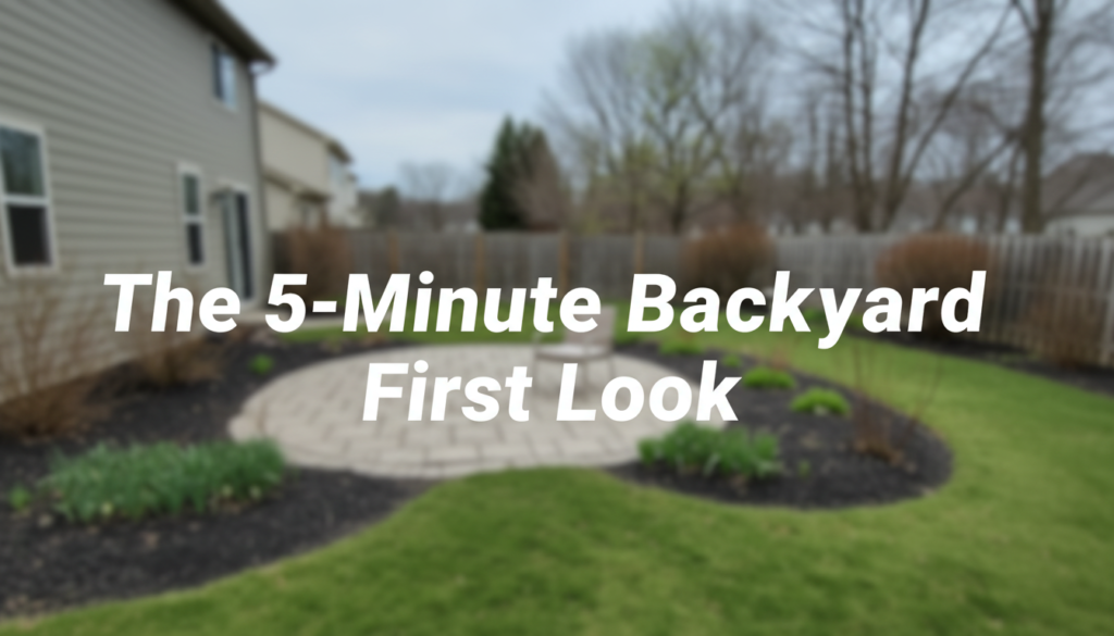 Home Hack: The 5-Minute Backyard First Look