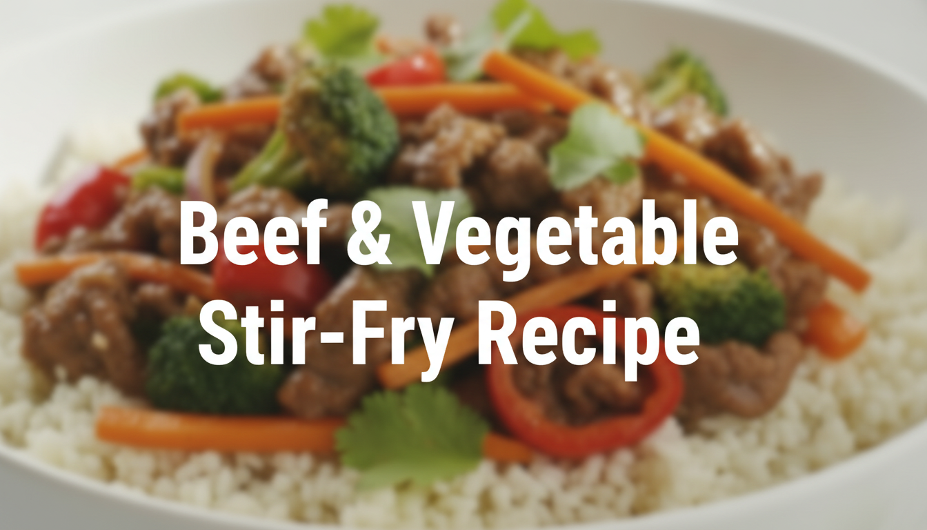 Beef & Vegetable Stir-Fry Recipe