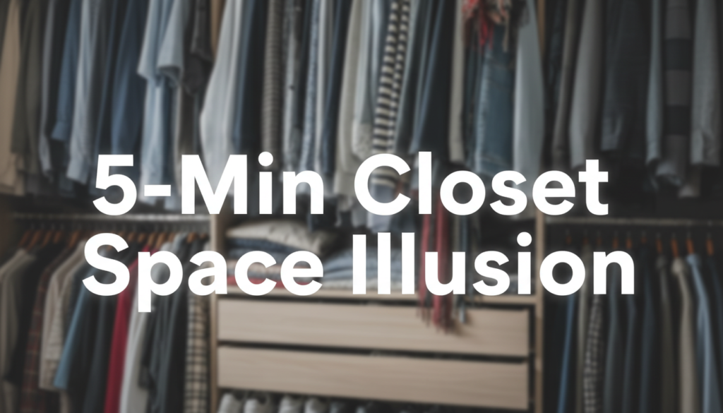 Home Hack: The Closet Space Illusion in 5 Minutes