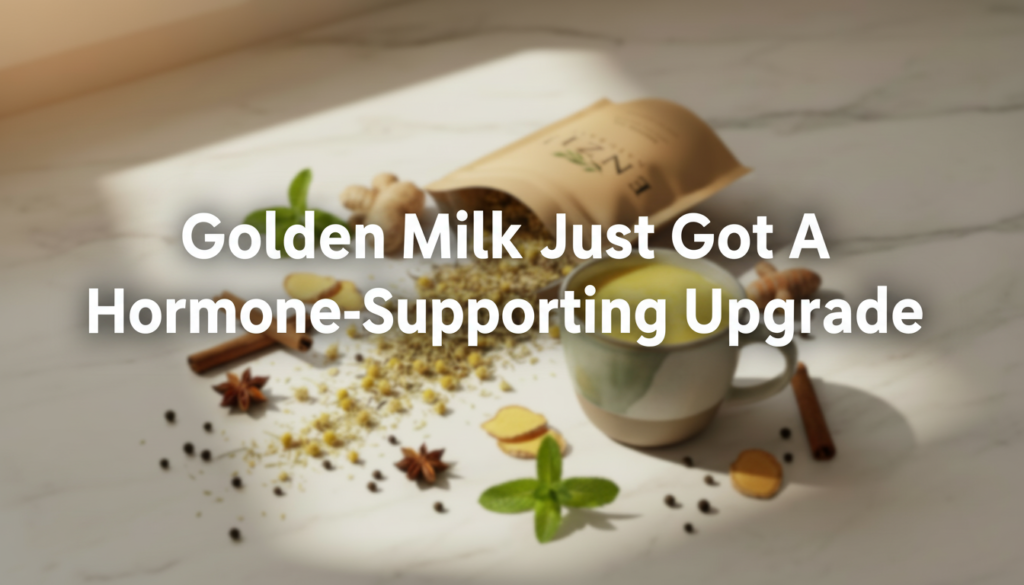 Enzie Golden Milk Recipe With Harmony Tea Base