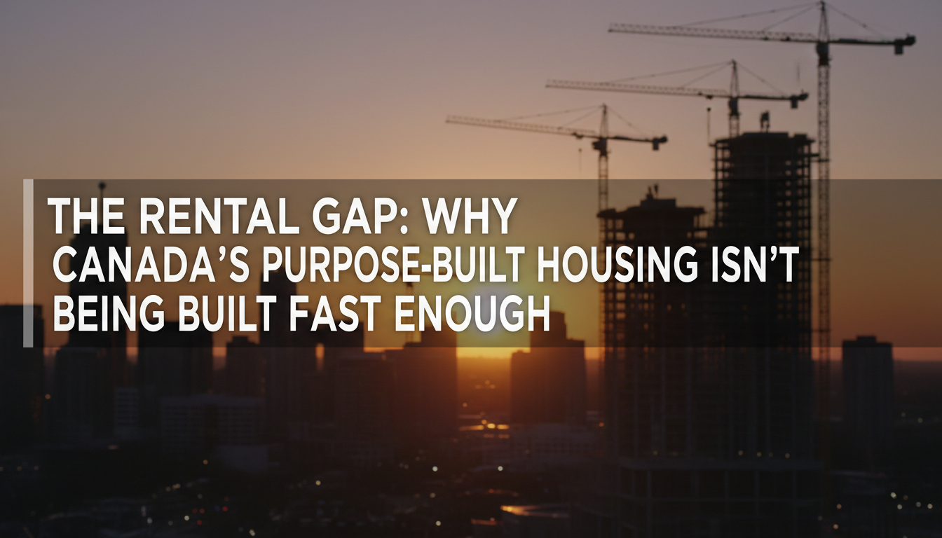 The Rental Gap: Why Canada's Purpose-Built Housing Isn't Being Built Fast Enough